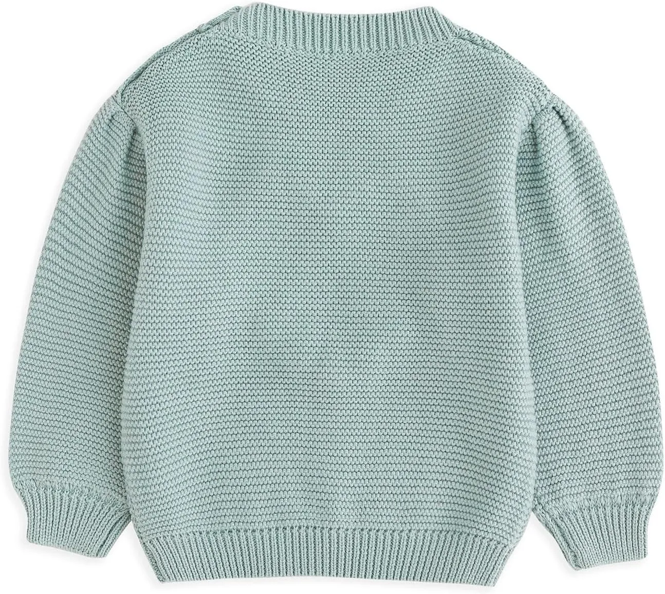Simplee kids Baby Pullover Sweater Valentines Outfit Love Embroidery Knit Sweaters Coat for Autumn Fall and Winter