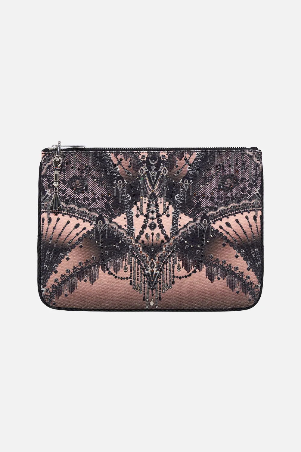 SMALL CANVAS CLUTCH CURTAIN CALL CHAOS