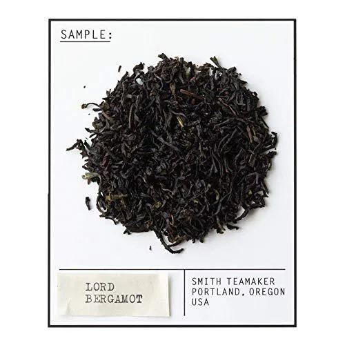 Smith Teamaker | Lord Bergamot No. 55 | Sugar-Free, Sustainably Grown, Caffeinated Full Leaf Earl Grey Black Tea with Italian Bergamot Oil (15 Sachets, 1.2oz each)