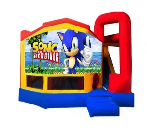 Sonic Medium Internal Slide Jumping Castle
