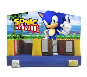 Sonic Small Slide Jumping Castle