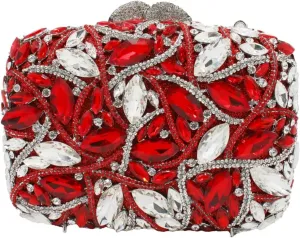 Sparkly Rhinestone Purse for Women Full Diamond Evening Clutch Bag Party Wedding Luxury Crystal Handbags