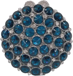 Sparkly Round Shape Evening Bag Luxury Crystal Clutch Formal Rhinestone Purse Party Wedding Cute Handbag
