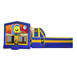 Spongebob Obstacle Mega Combo Jumping Castle