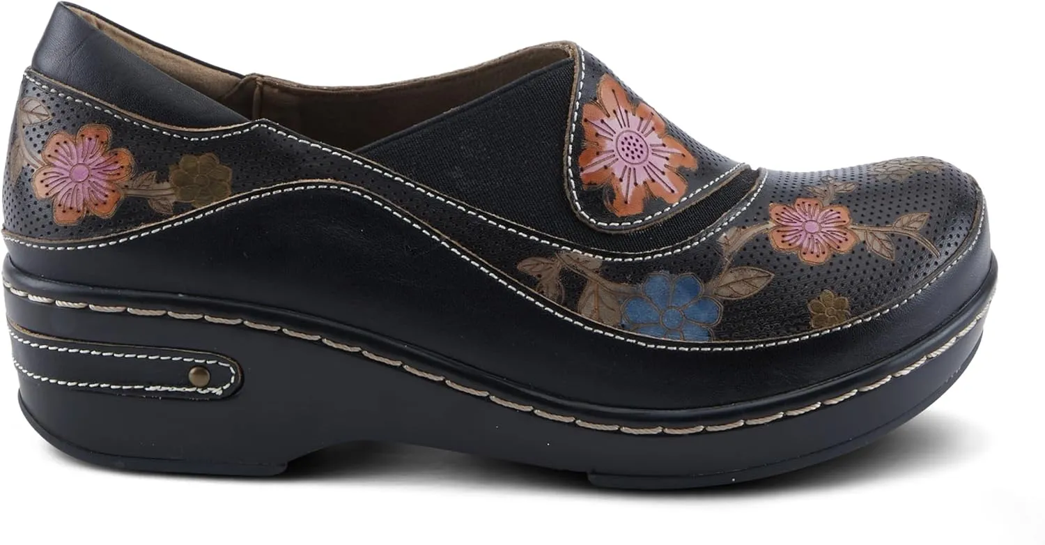 Spring Step L'Artiste Women's Burbank-Flower Clog