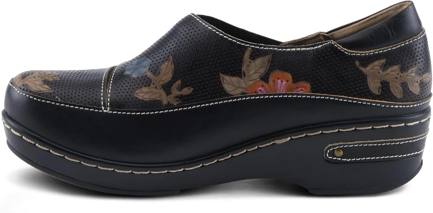 Spring Step L'Artiste Women's Burbank-Flower Clog