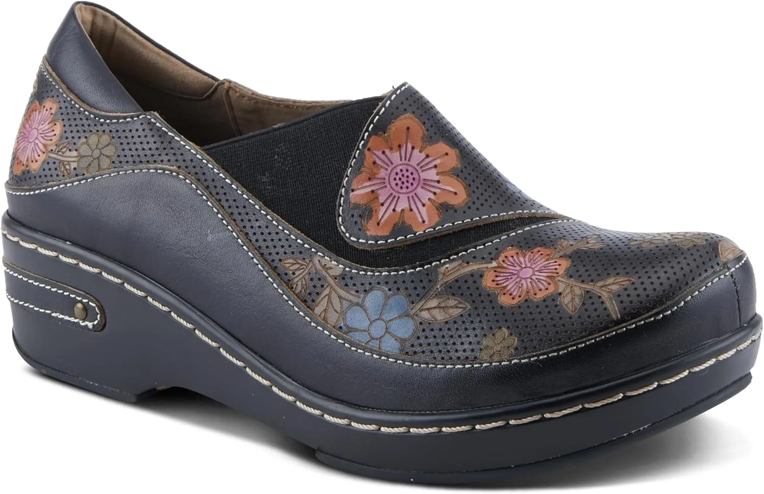Spring Step L'Artiste Women's Burbank-Flower Clog