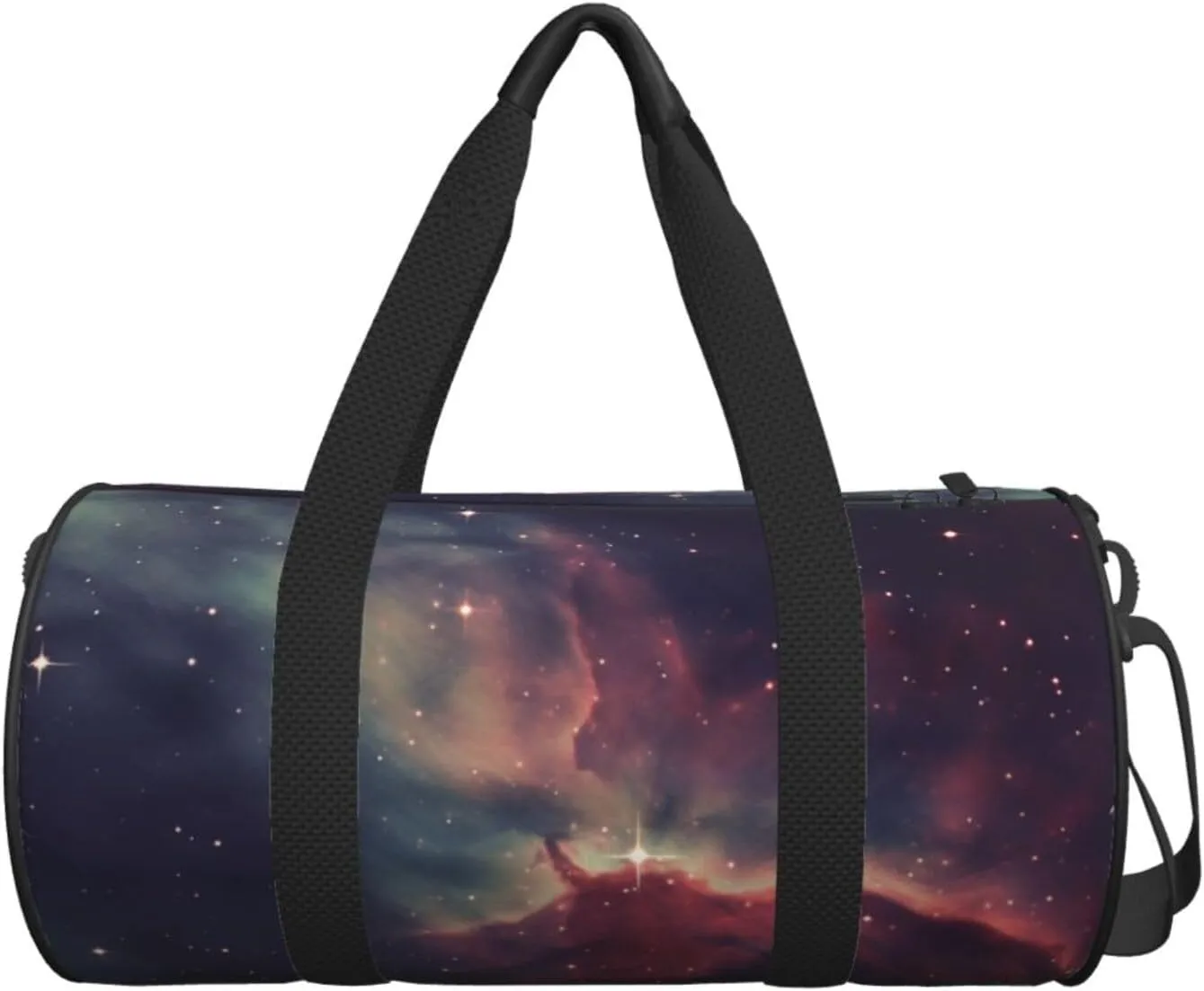 Star Field in Deep Space Travel Duffle Bag for Men Women Sport Gym Bag Foldable Weekender Bag Carry on Overnight Bag for Travel Swimming Basketball