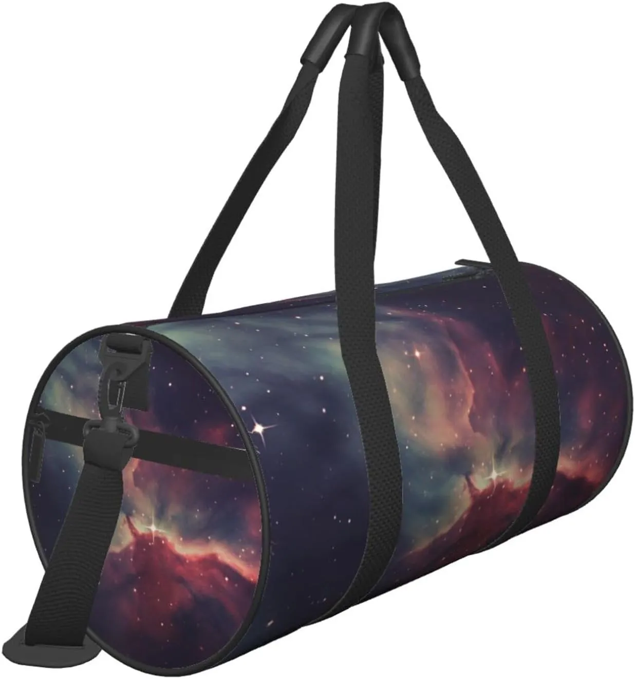 Star Field in Deep Space Travel Duffle Bag for Men Women Sport Gym Bag Foldable Weekender Bag Carry on Overnight Bag for Travel Swimming Basketball