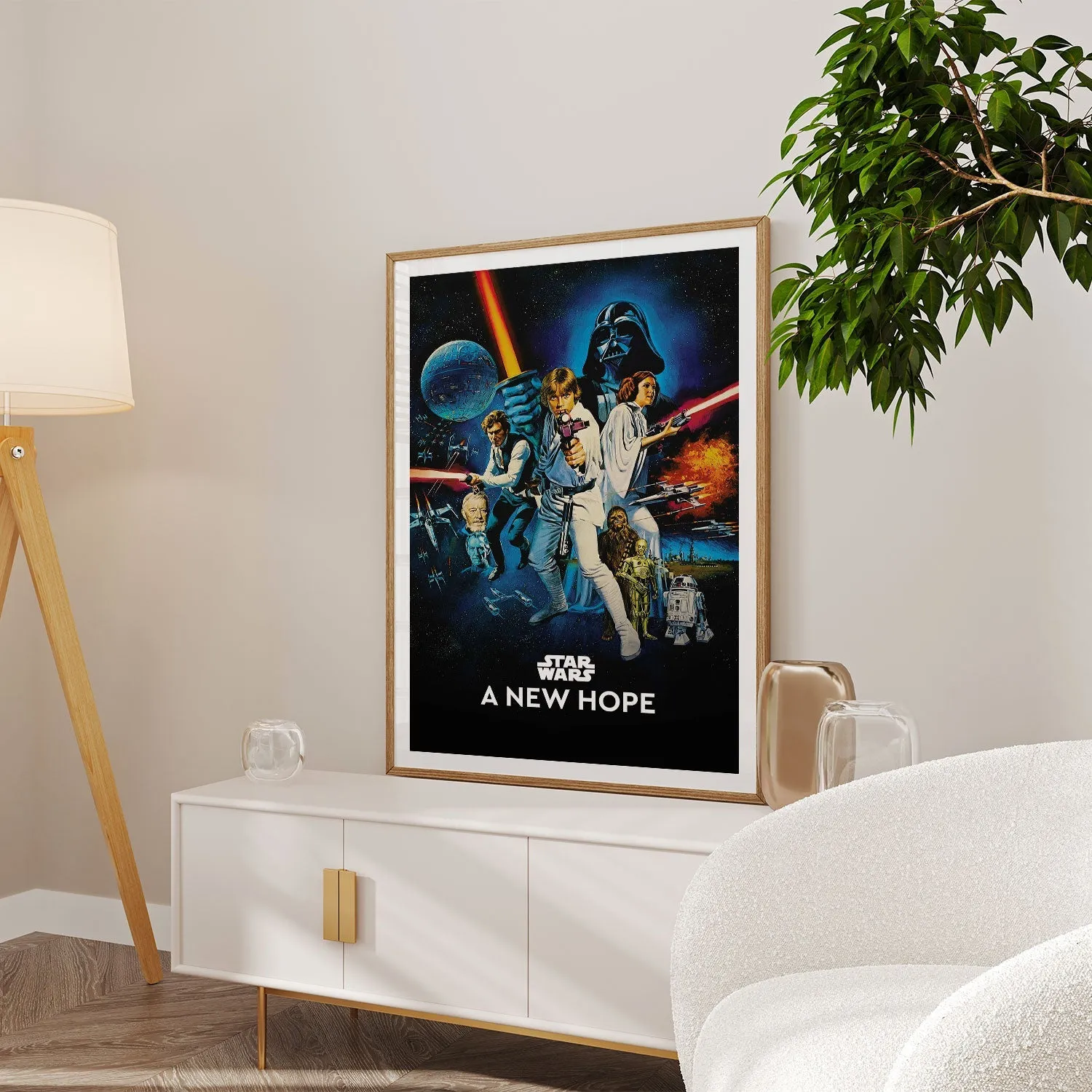 Star Wars (1977) Movie Poster Art