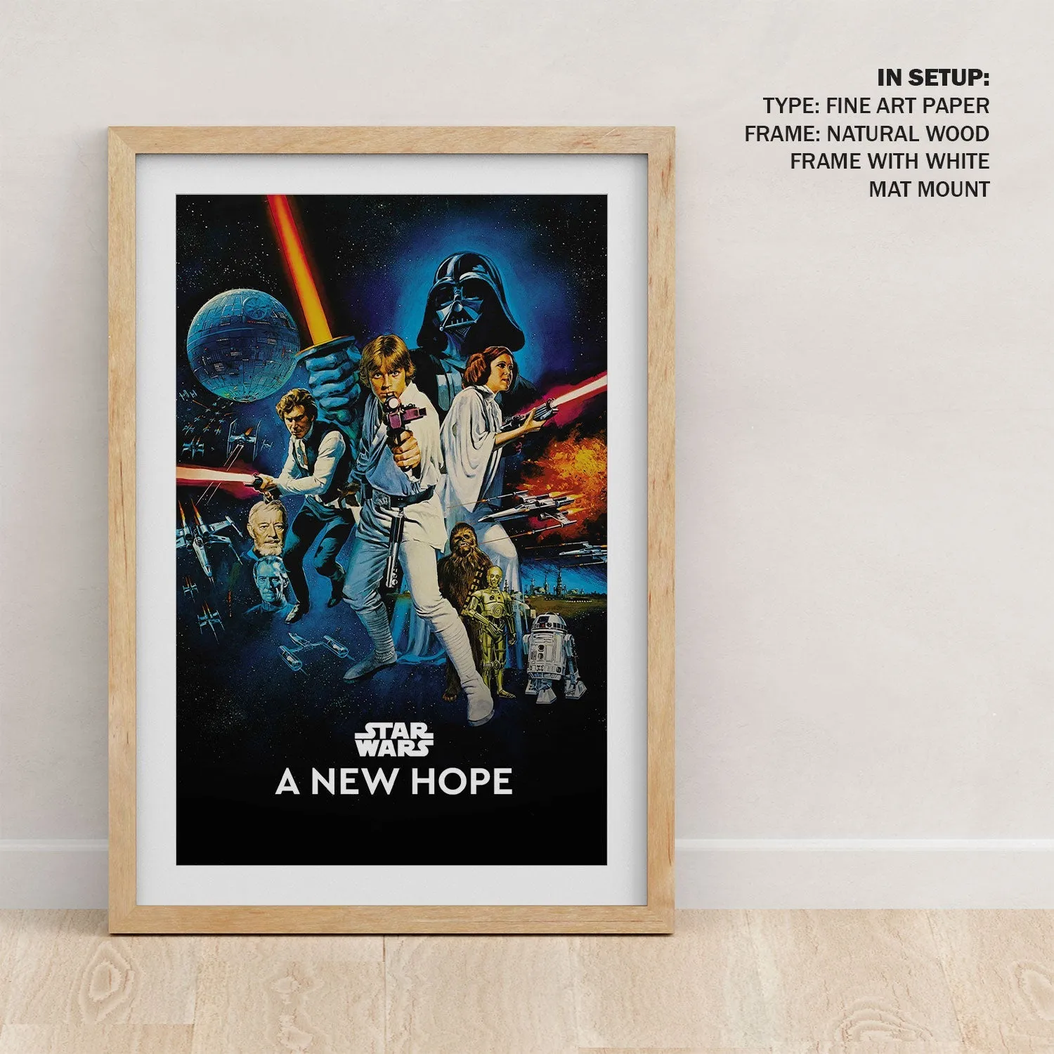 Star Wars (1977) Movie Poster Art