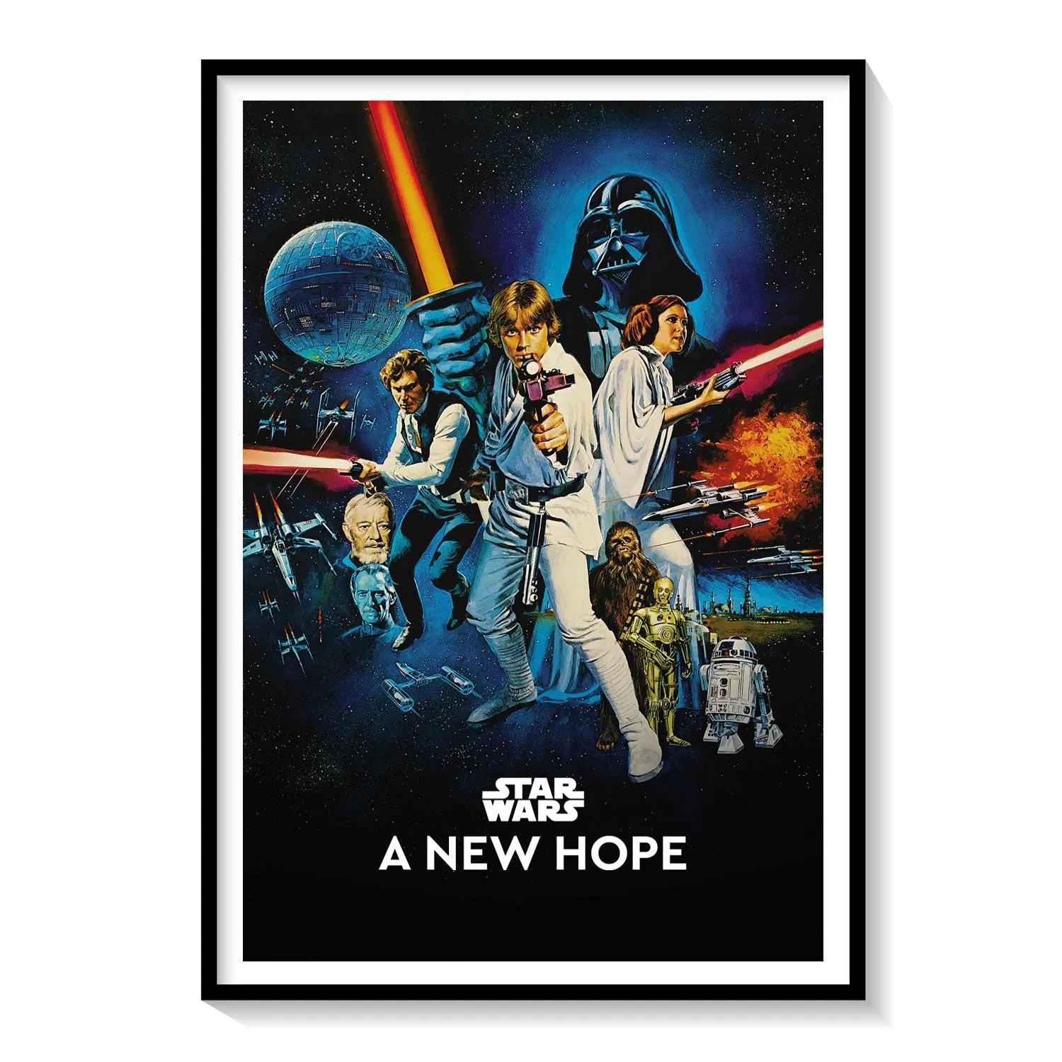Star Wars (1977) Movie Poster Art