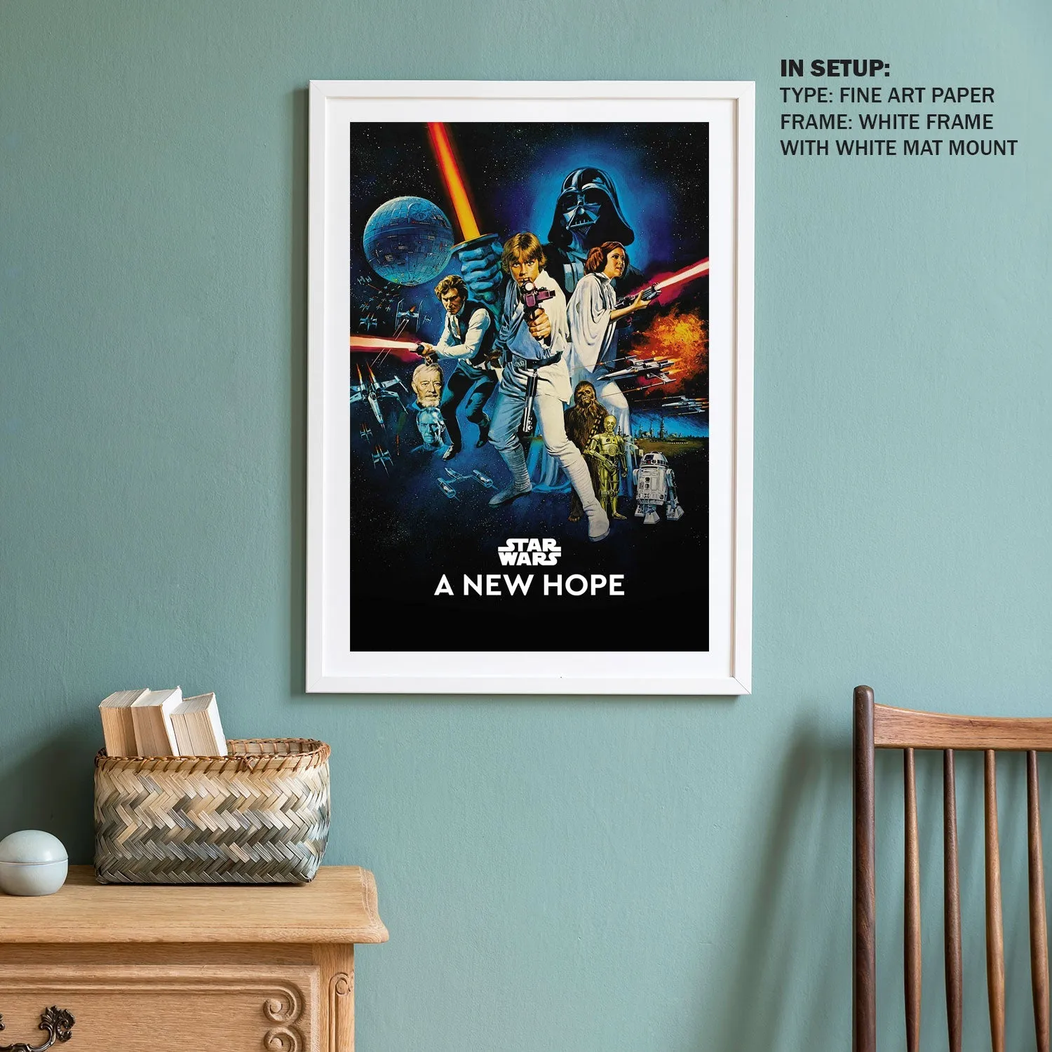 Star Wars (1977) Movie Poster Art