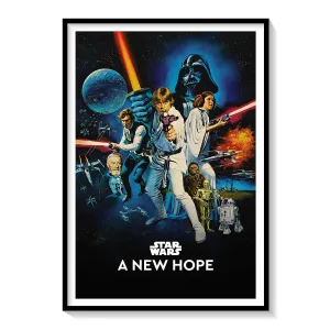 Star Wars (1977) Movie Poster Art