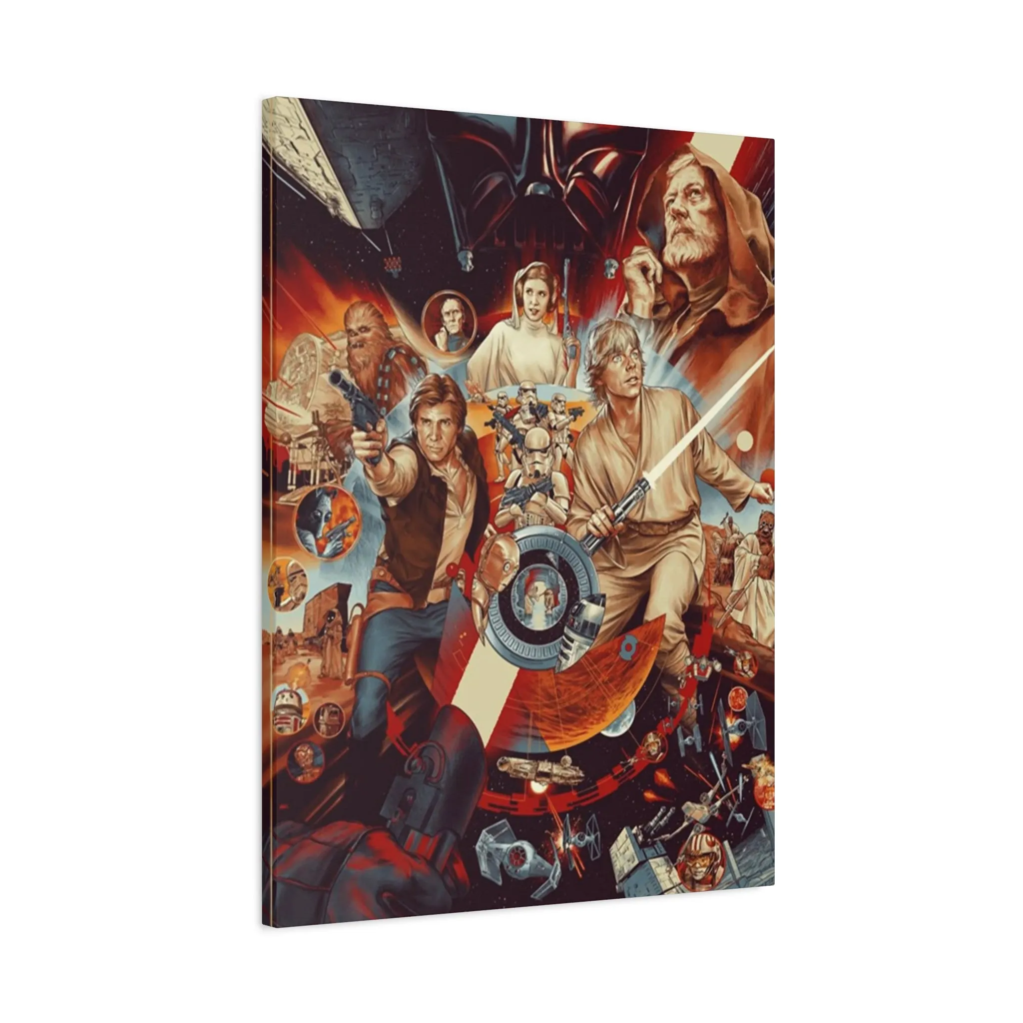 Star Wars Movie Poster Wall Art & Canvas Prints