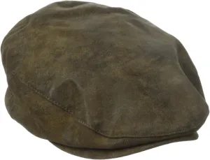 Stetson Men's Weathered Leather Ivy Cap