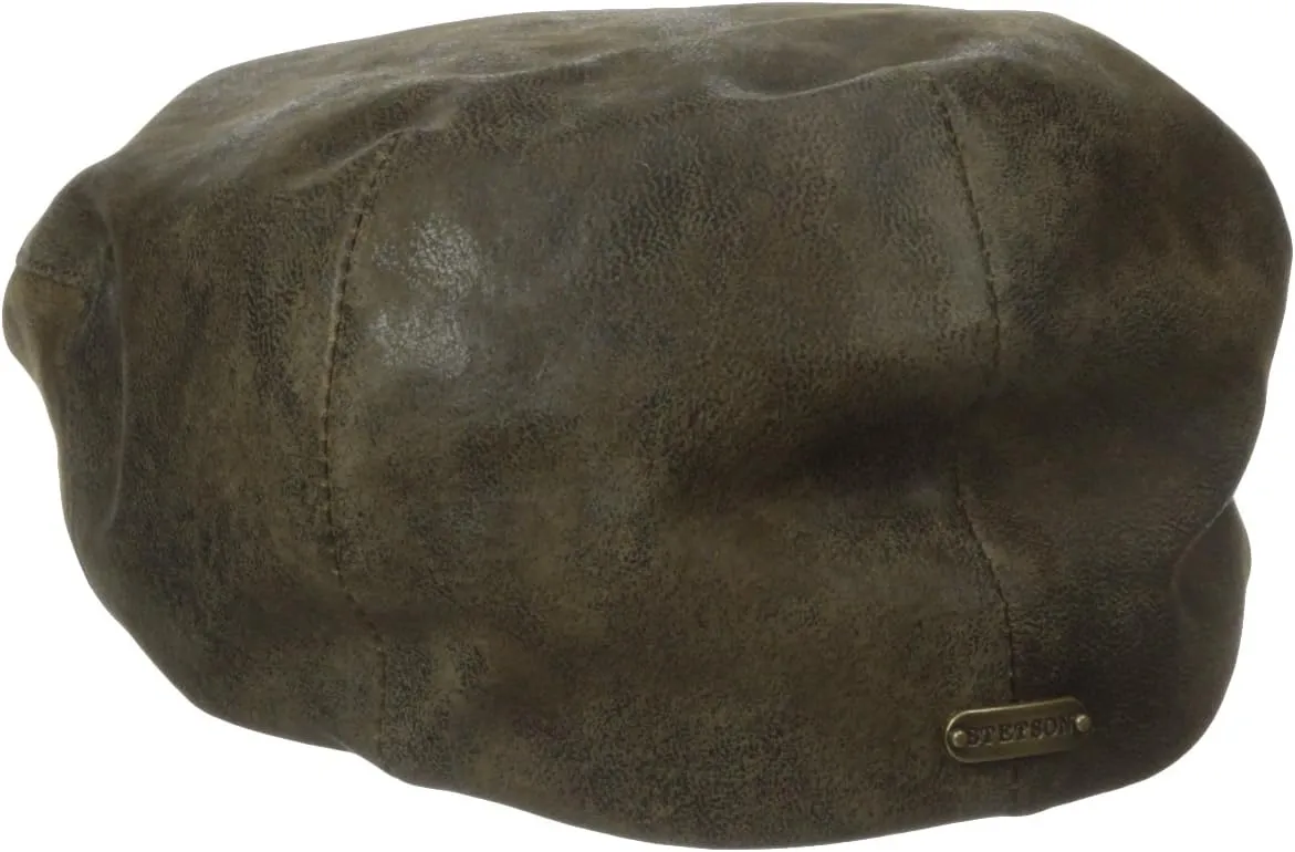 Stetson Men's Weathered Leather Ivy Cap