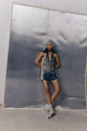 Stippling Landscape Skater Vest