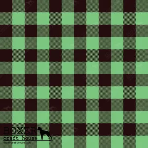 Summer Green - Buffalo Plaid - 1/2"
