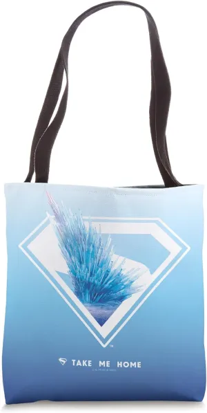 Superman (2025 Movie) Fortress of Solitude Shield Tote Bag