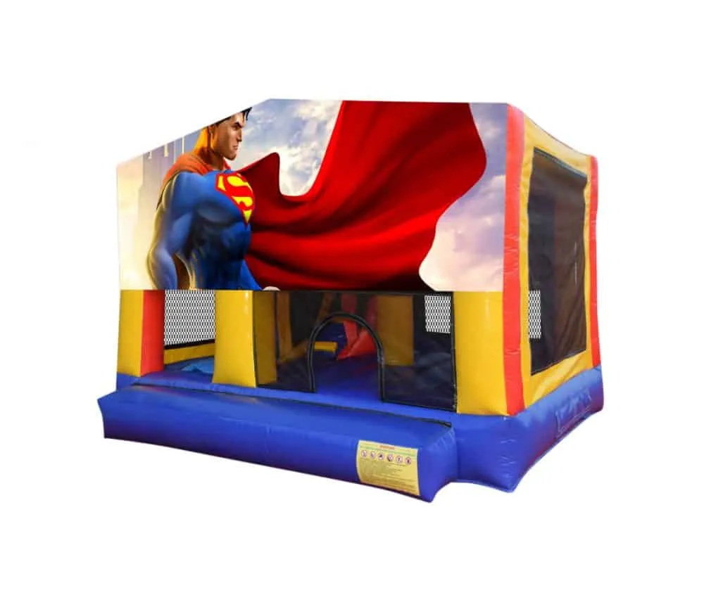 Superman Small Slide Jumping Castle