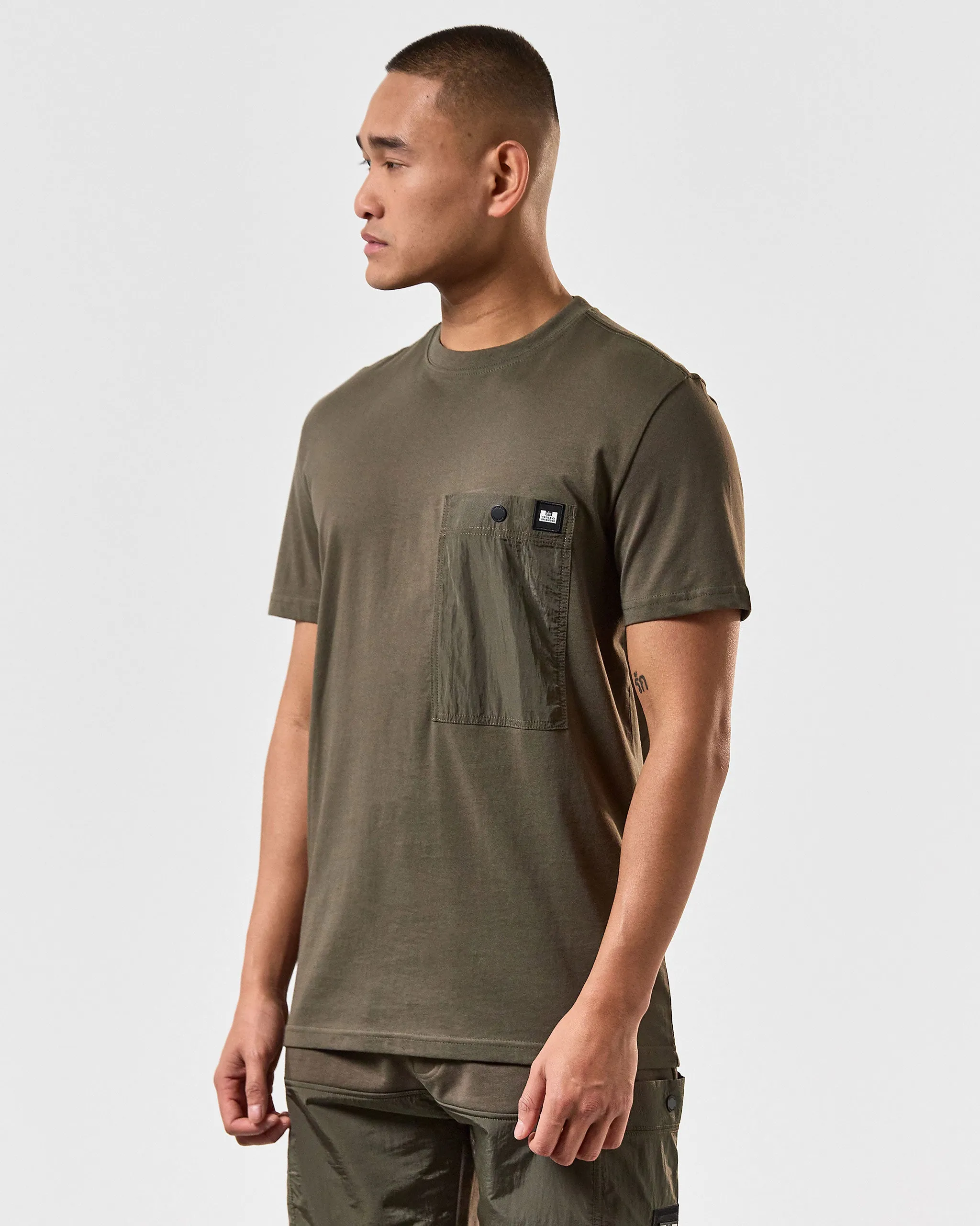 Tabiti Pocket T-Shirt Castle Green