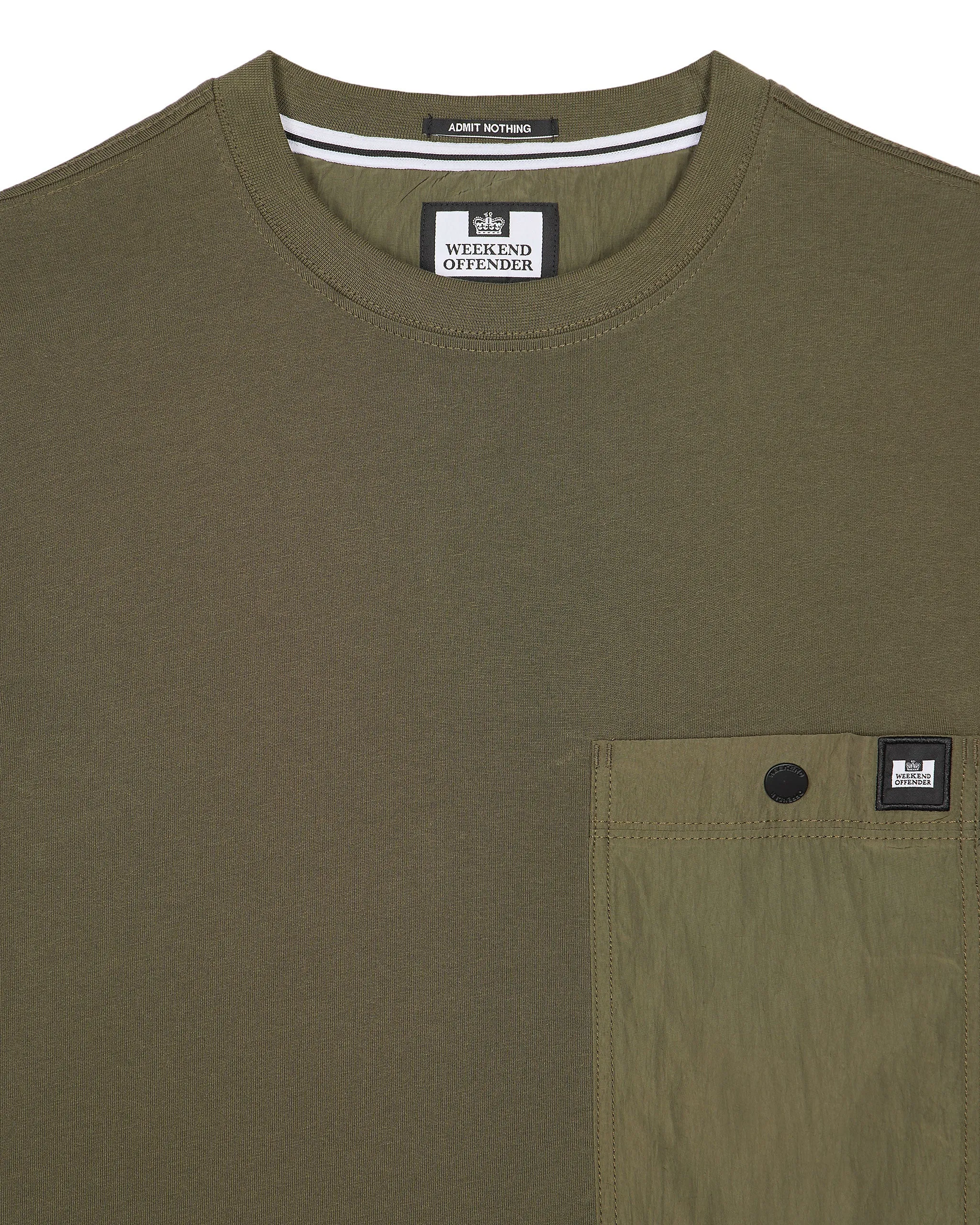 Tabiti Pocket T-Shirt Castle Green