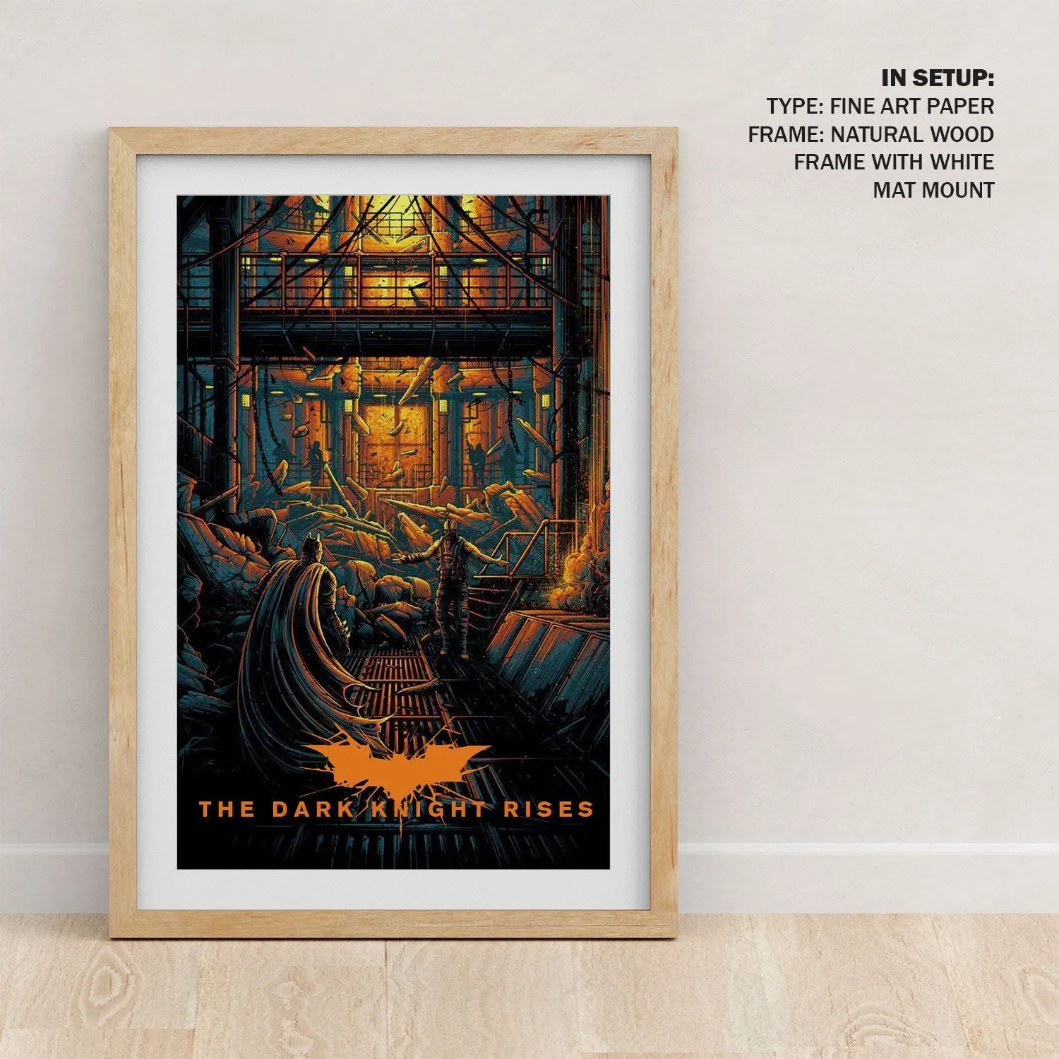 The Dark Knight Rises (2012) Movie Poster Art