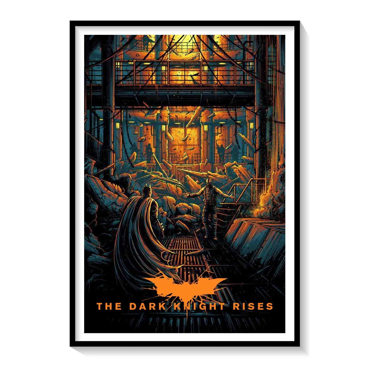 The Dark Knight Rises (2012) Movie Poster Art