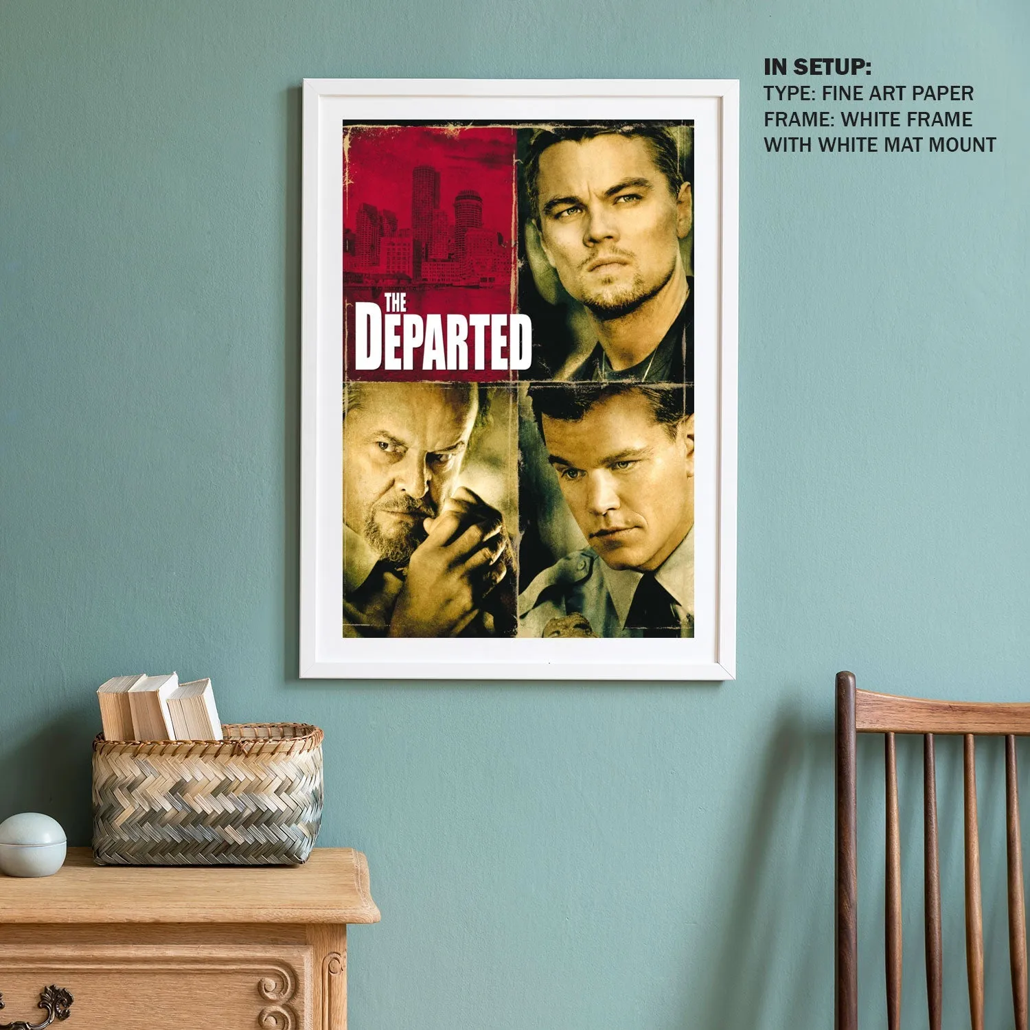 The Departed (2006) Movie Poster Art