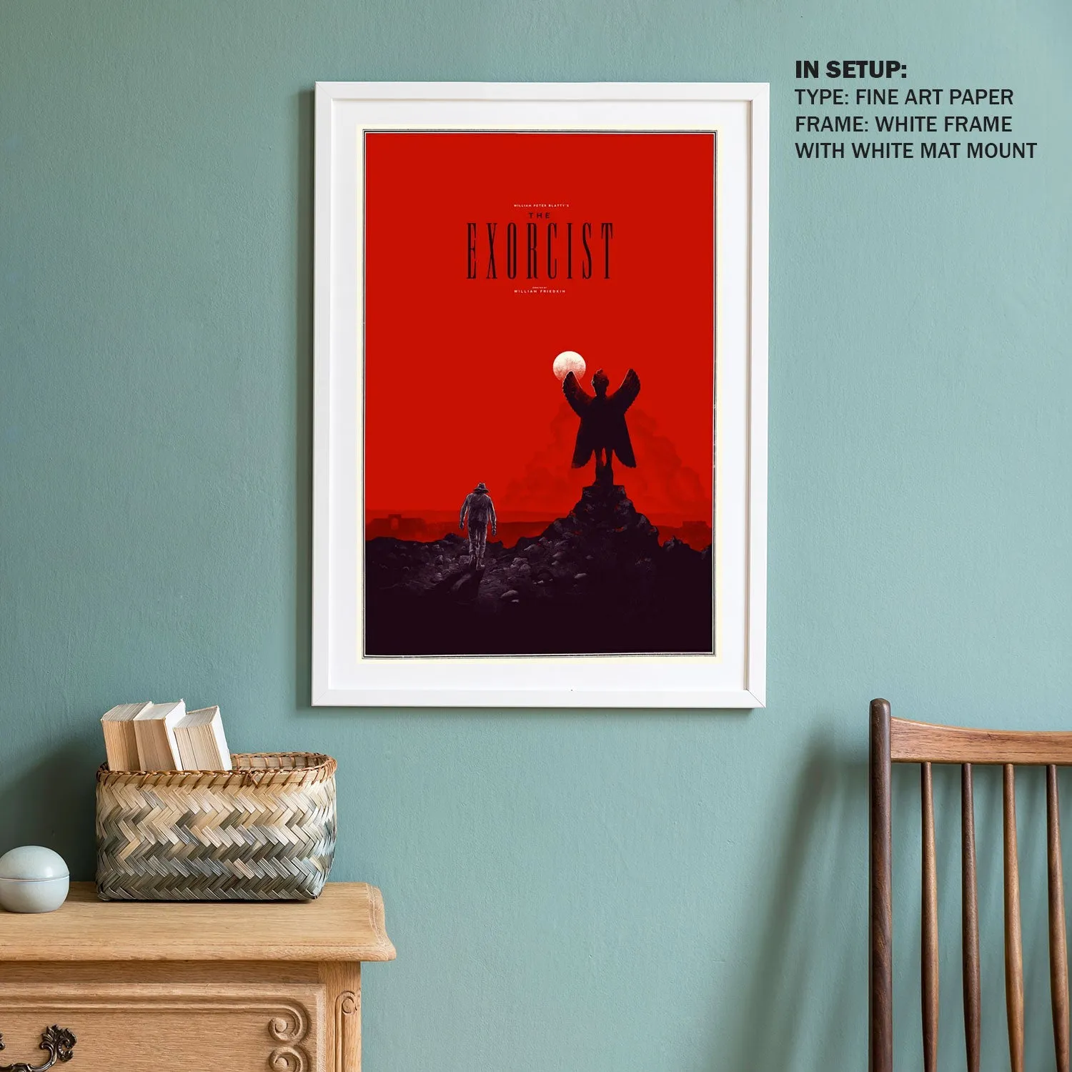 The Exorcist (1973) Movie Poster Art