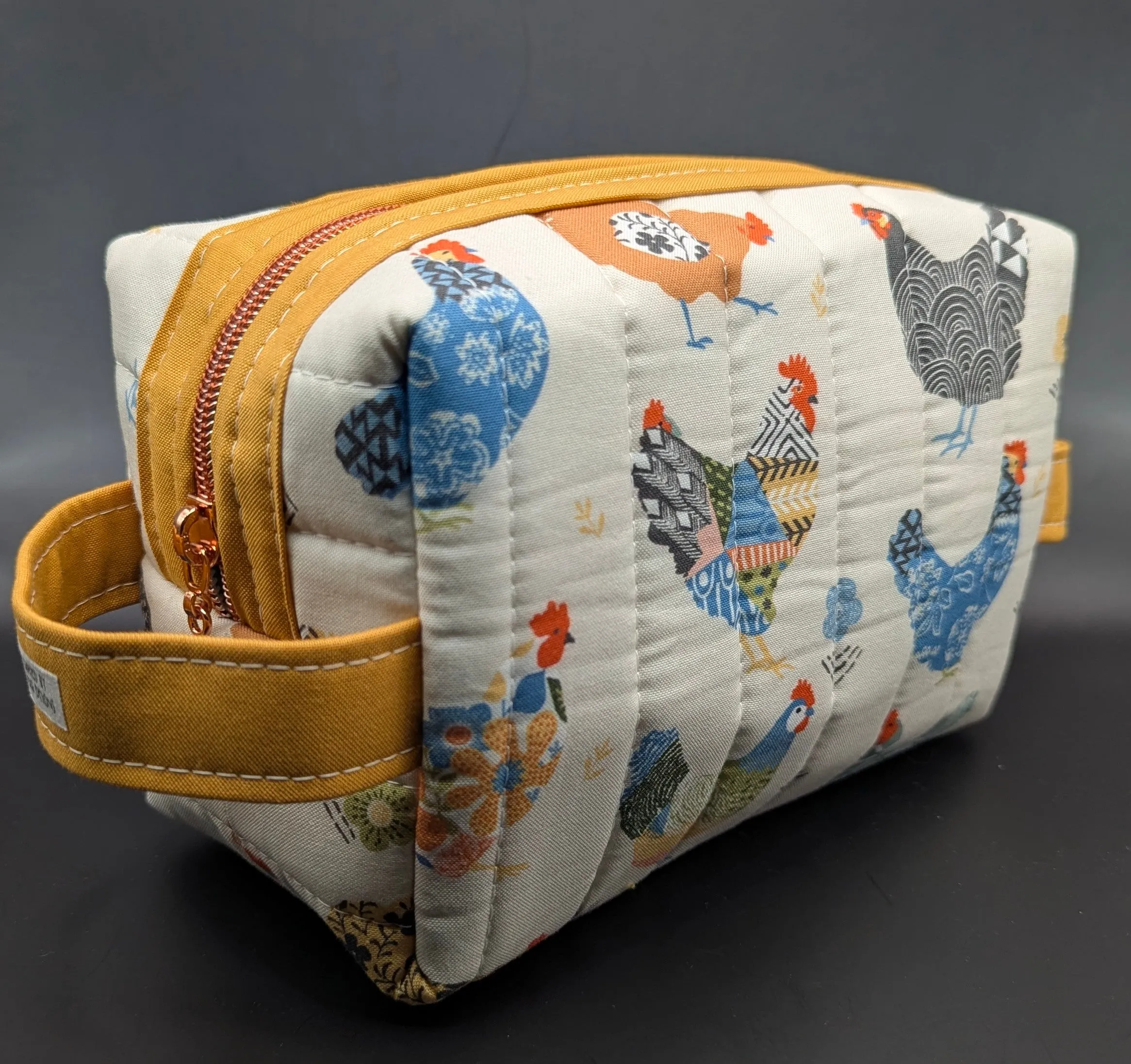 The Floral Chicken Boxy Bag