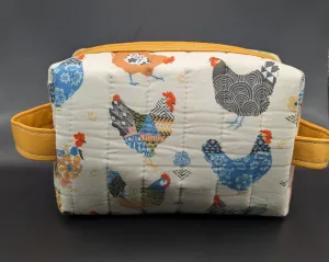 The Floral Chicken Boxy Bag