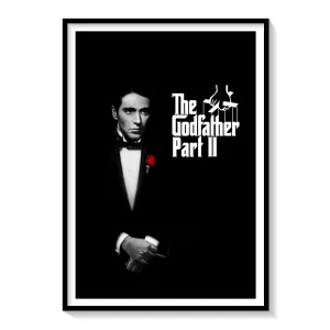 The Godfather- Part II (1974) Movie Poster Art
