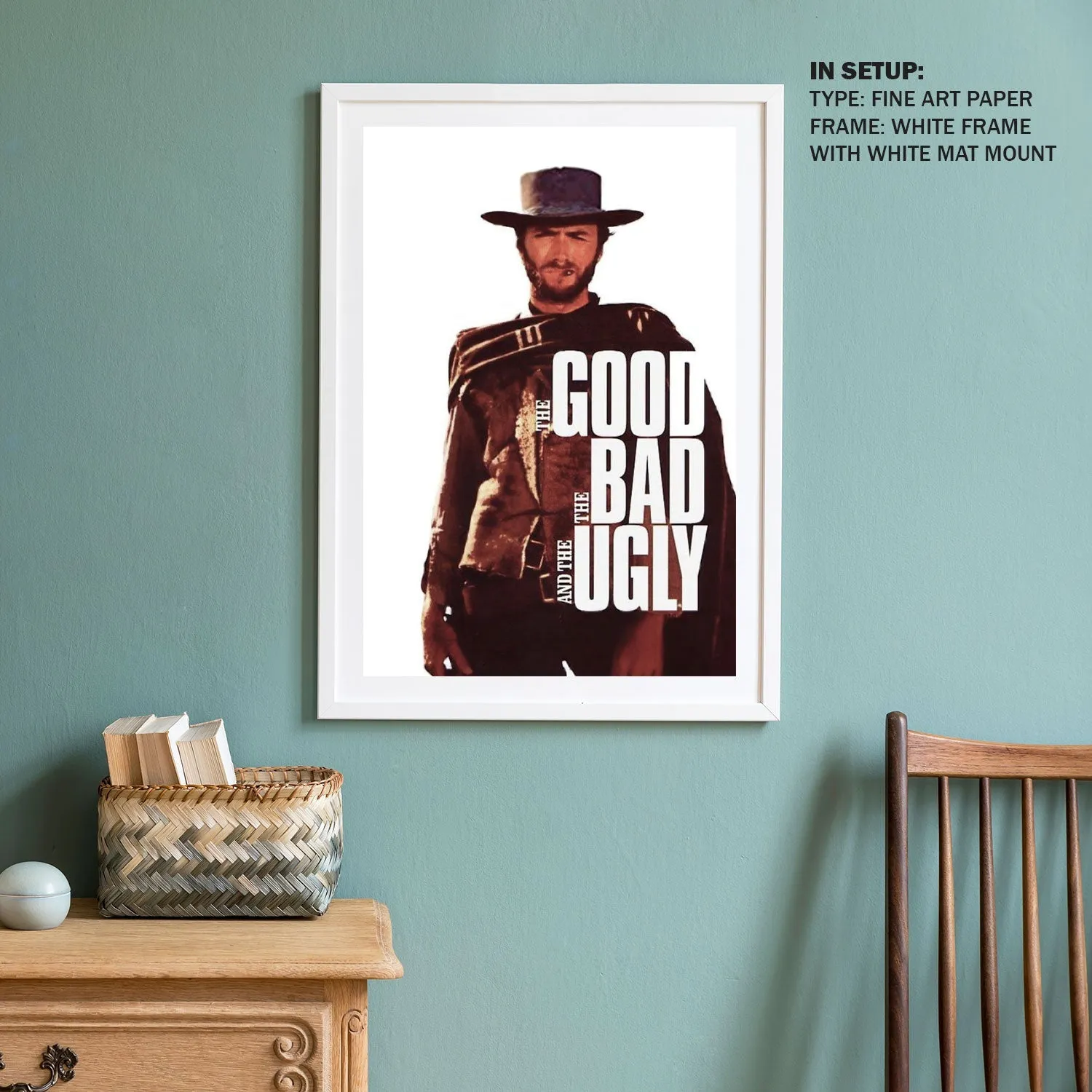 The Good, the Bad and the Ugly (1966) Movie Poster Art