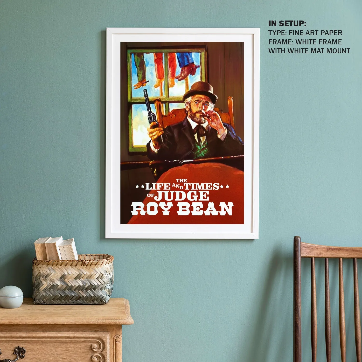 The Life and Times of Judge Roy Bean (1972) Movie Poster Art