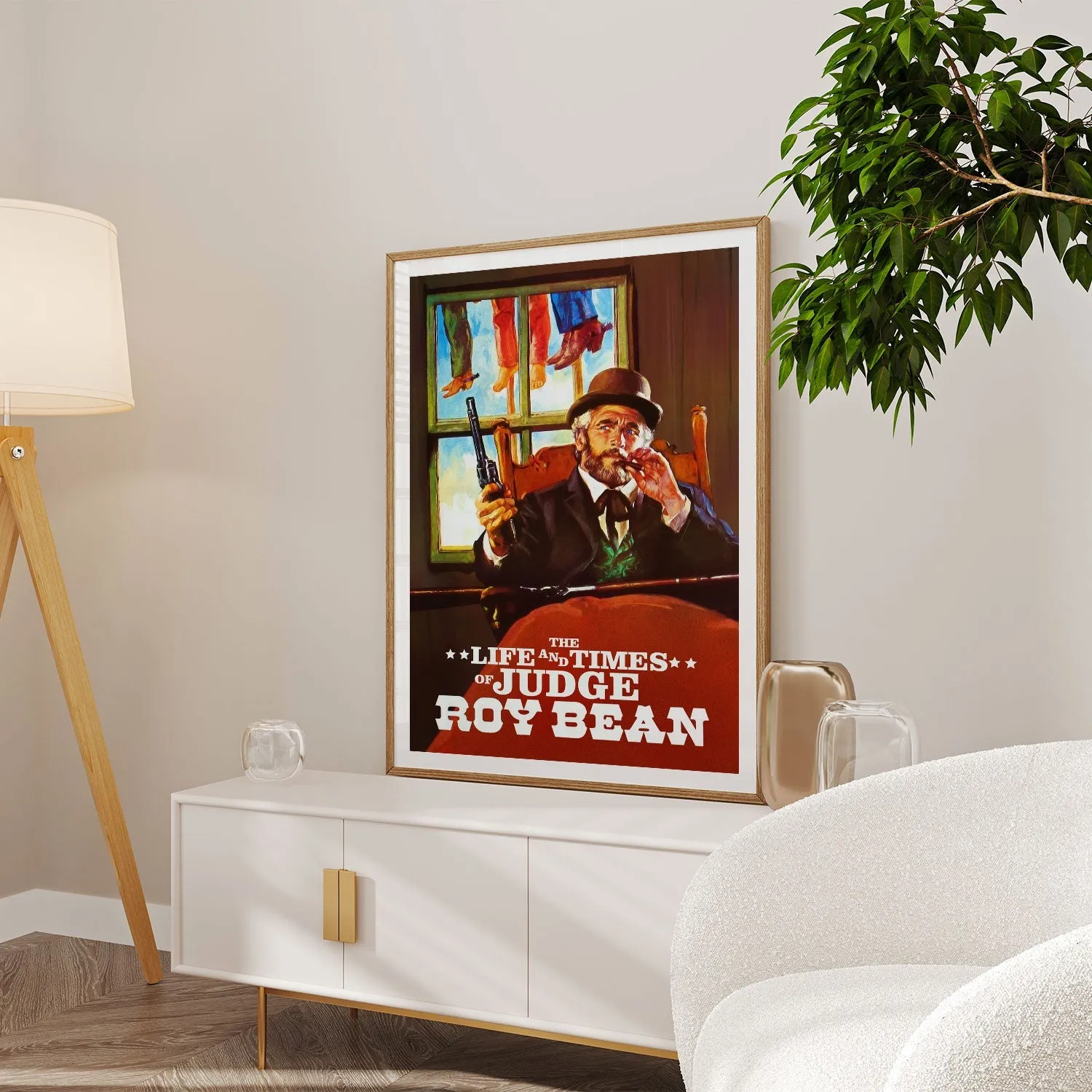 The Life and Times of Judge Roy Bean (1972) Movie Poster Art