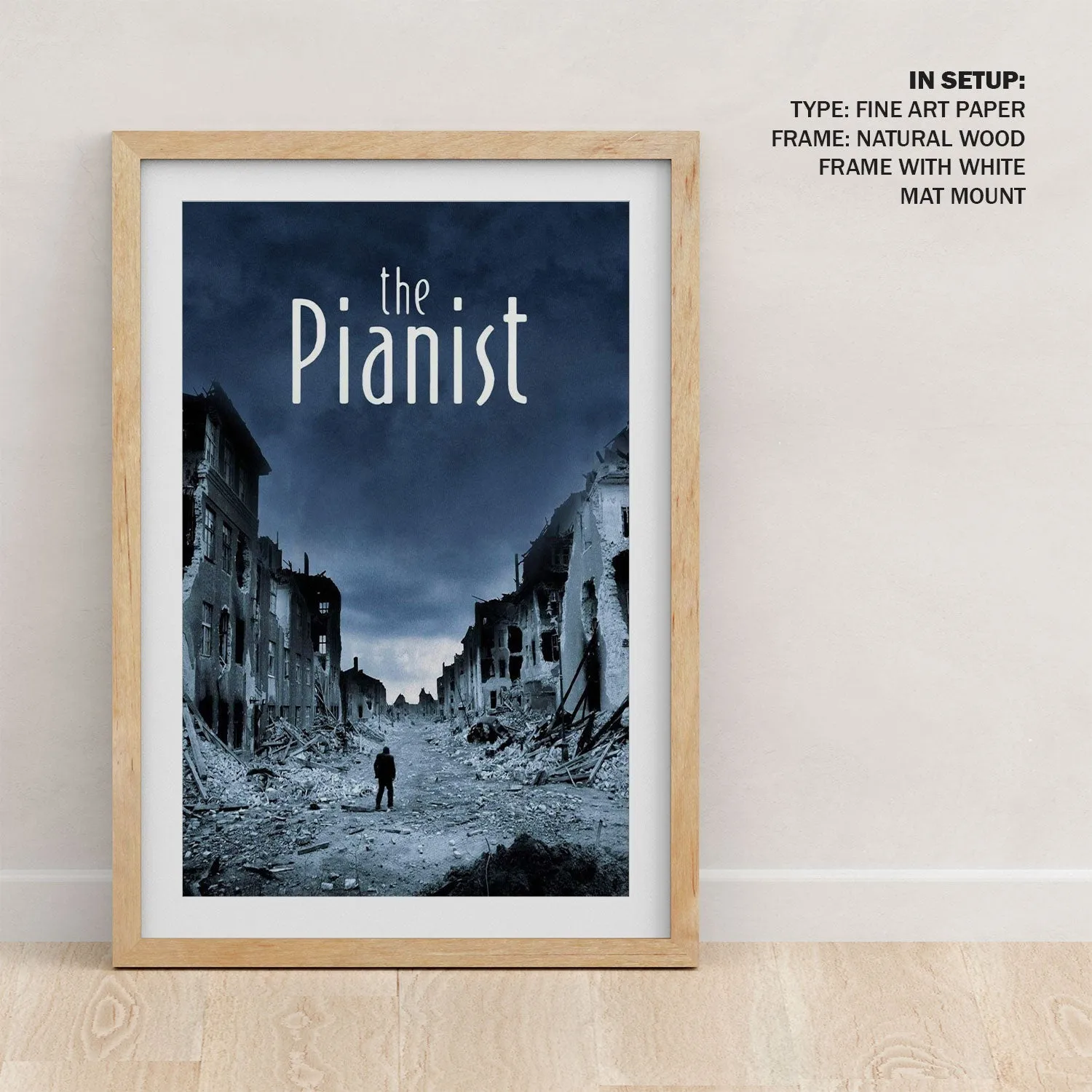 The Pianist (2002) Movie Poster Art