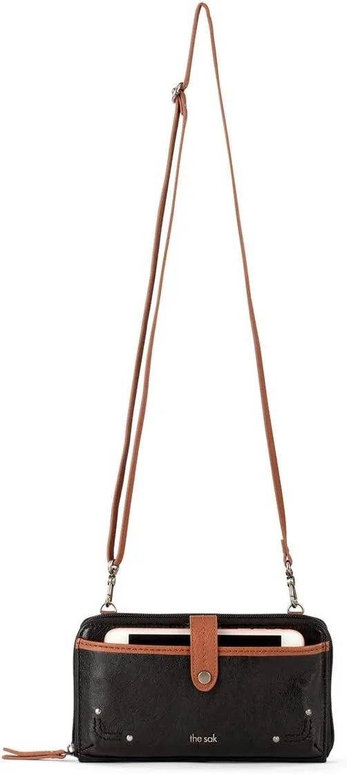 The Sak Iris Smartphone Crossbody Purse - Women's Cellphone Bag & Wallet For Everyday - Convertible Wristlet With Zipper