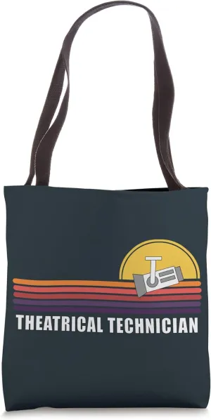 Theatrical Technician Theatre Spotlight Theatre Stage Crew Tote Bag