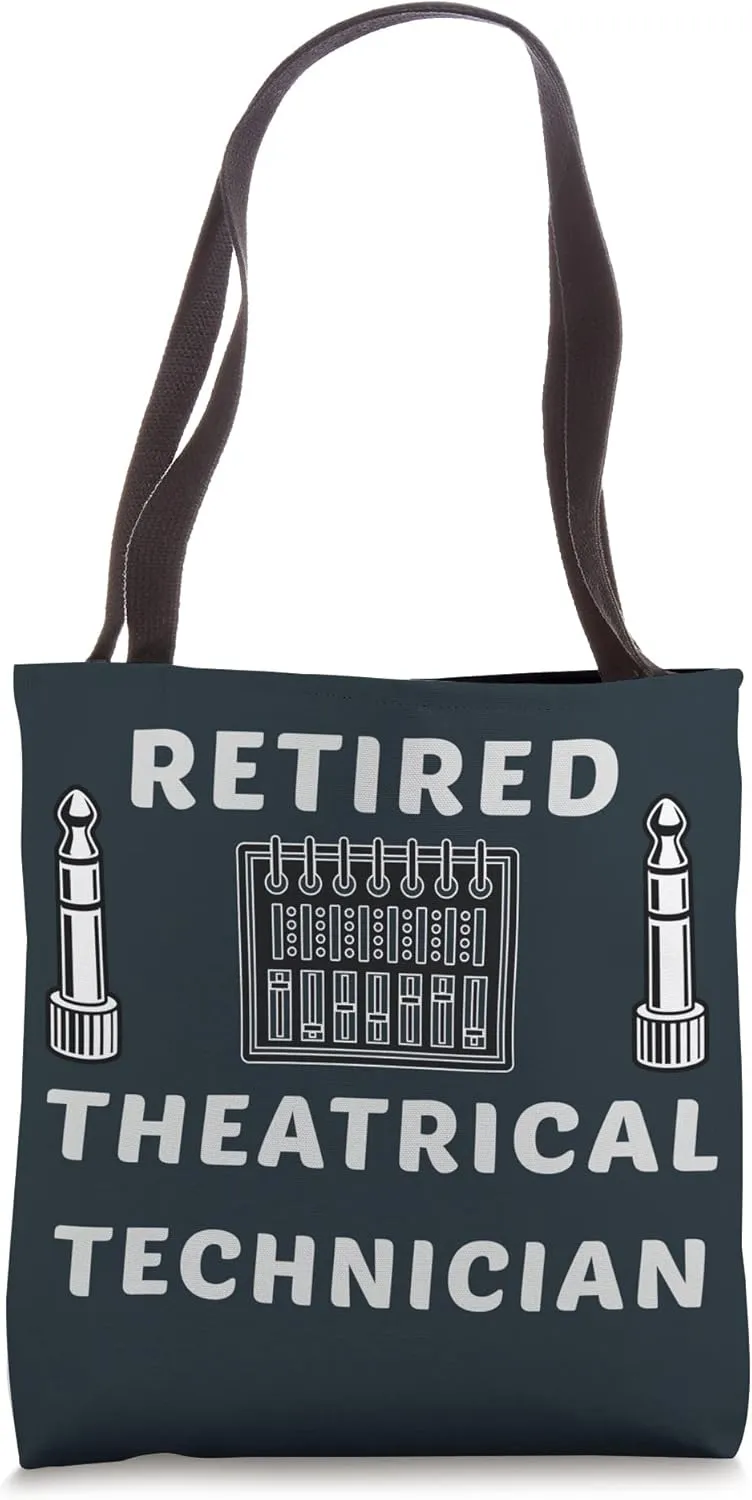 Theatrical Technician Theatre Spotlight Theatre Stage Crew Tote Bag