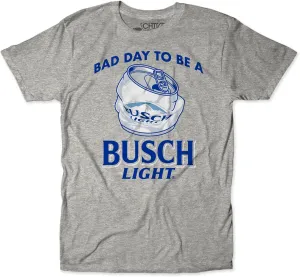 theCHIVE Bad Day to Be A Busch Crushed Beer Can Unisex T-Shirt