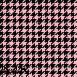 Tickled Pink - Buffalo Plaid Diagonal 1/4"