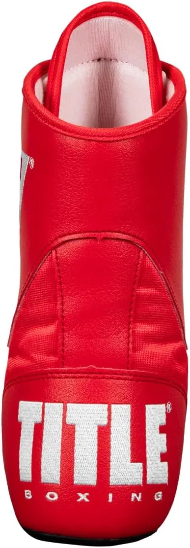 Title Boxing Speed-Flex Encore Mid-Top Boxing Shoes: MMA, Kickboxing, Boxing Boots, Equipment, Footwear