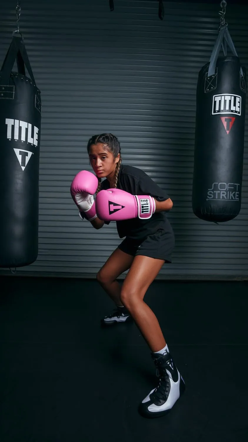 Title Boxing Speed-Flex Encore Mid-Top Boxing Shoes: MMA, Kickboxing, Boxing Boots, Equipment, Footwear