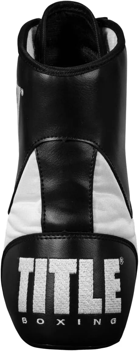 Title Boxing Speed-Flex Encore Mid-Top Boxing Shoes: MMA, Kickboxing, Boxing Boots, Equipment, Footwear