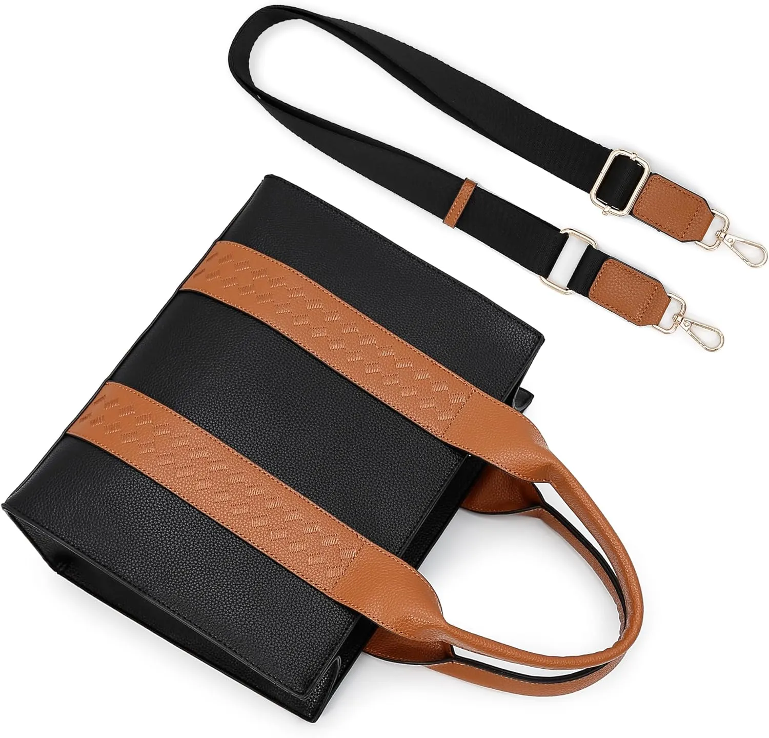 ToLFE Tote Bags for Women Top Handle Satchel Purses and Handbags PU Leather Shoulder Hobo Bags