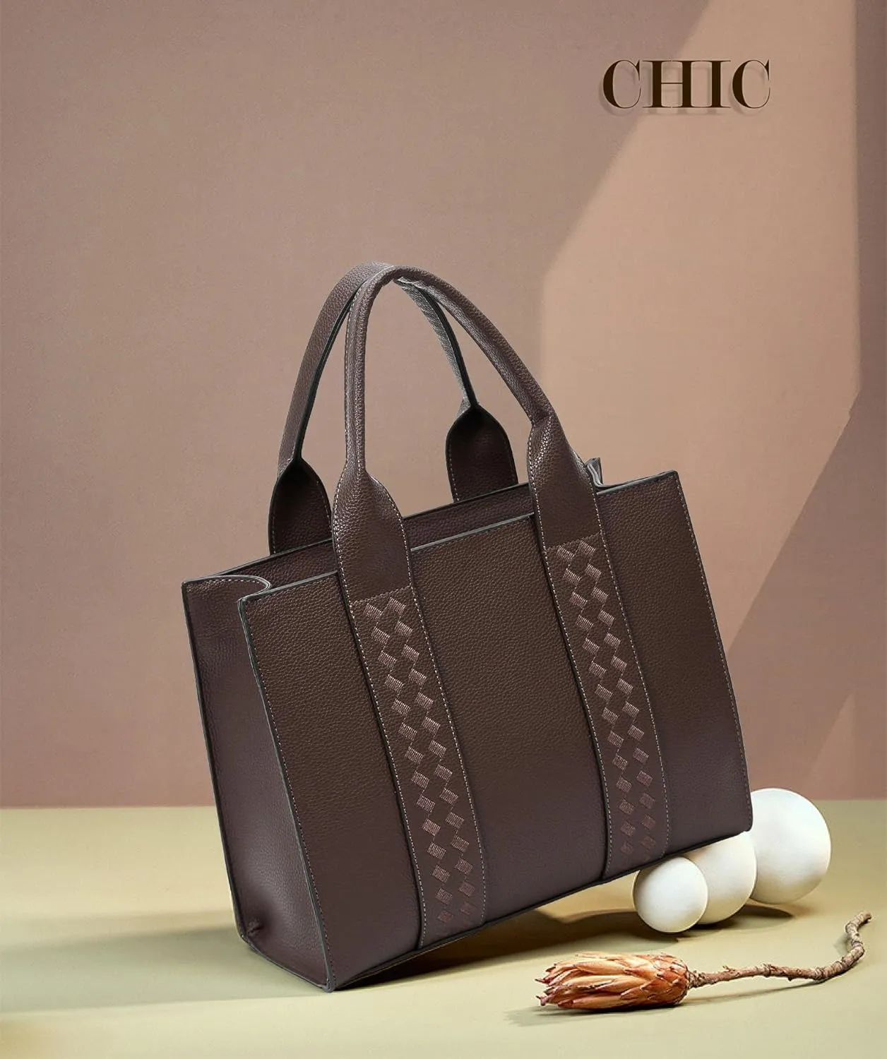 ToLFE Tote Bags for Women Top Handle Satchel Purses and Handbags PU Leather Shoulder Hobo Bags