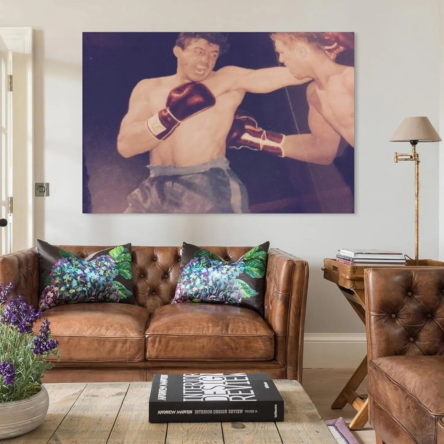 Tony Zale Boxing Poster (7) Canvas Wall Art Poster Decorative Bedroom Modern Home Print Picture Artworks Posters 16x24inch(40x60cm)