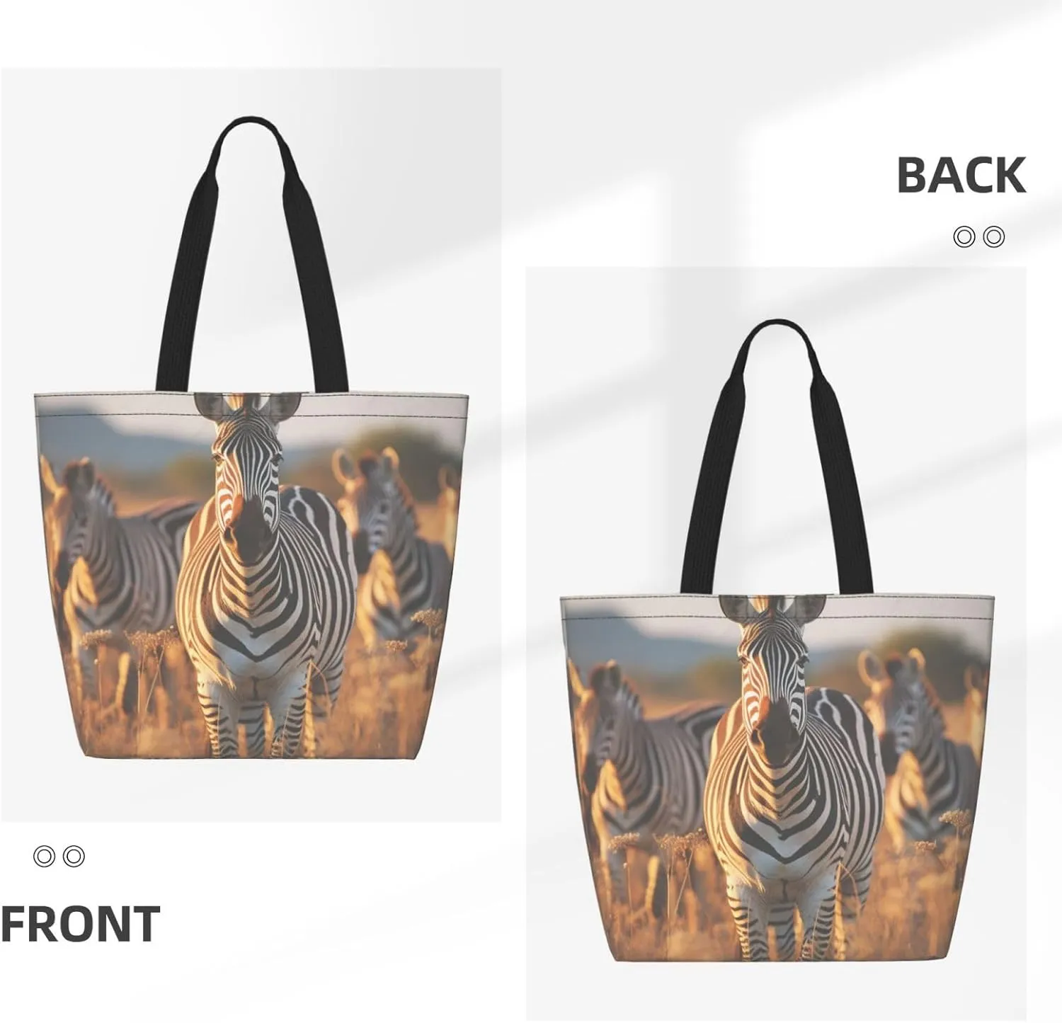 Tote Bag for Women Grocery Bag Reusable Shopping Bag Color butterfly flower Handbag Foldable Shoulder Bag